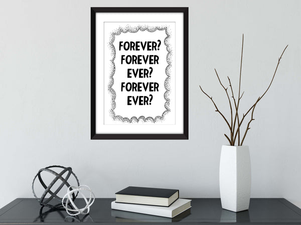 Outkast - Ms Jackson/Forever Ever? Lyric  - Unframed Print