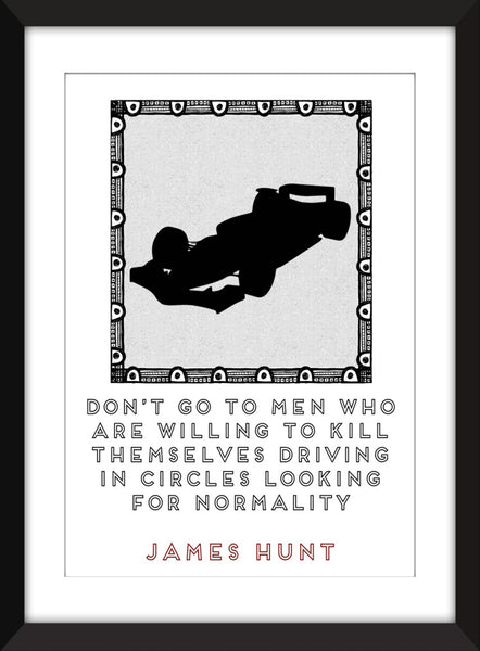 Set of 3 Formula 1 Racing Quotes - Unframed Prints