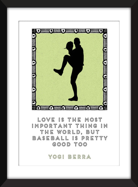 Set of 3 Baseball Quotes - Unframed Prints