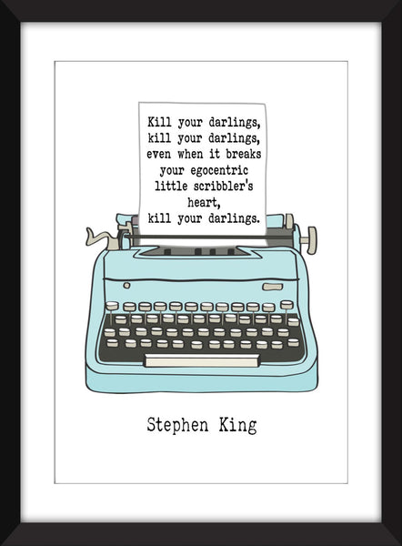 Set of 3 Stephen King Quotes - Unframed Prints