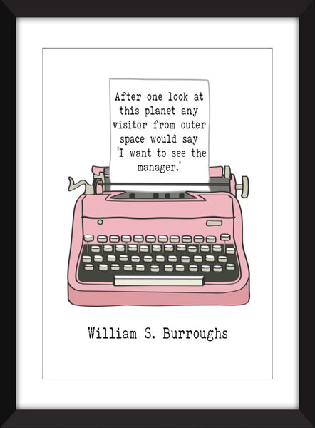 Set of 3 Beat Generation Quotes - Unframed Prints