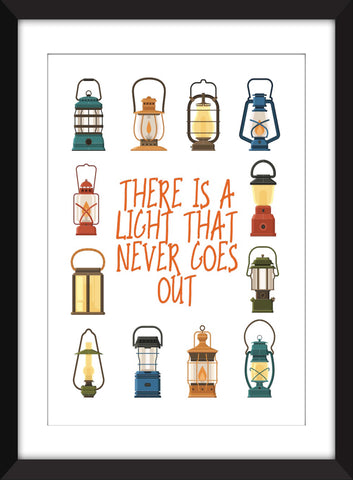 The Smiths There Is A Light that Never Goes Out - Unframed Print