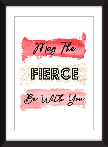 RuPaul Drag Race May The Fierce Be With You - Unframed Print