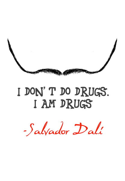 Set of 4 Unframed Salvador Dali Quotes - Unframed Prints